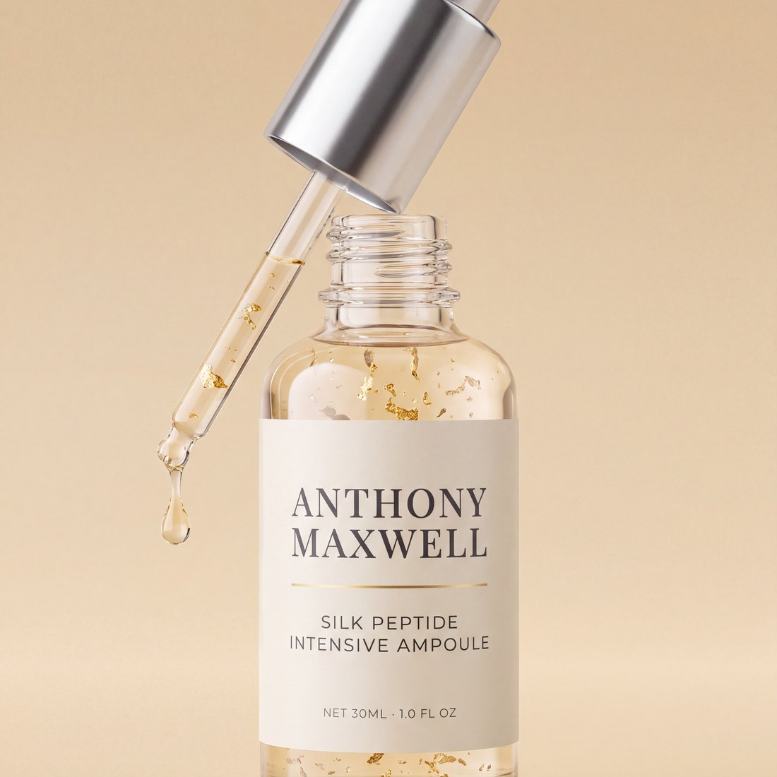 Anthony Maxwell Silk Peptide Intensive Lifting Ampoule 30ml bottle
