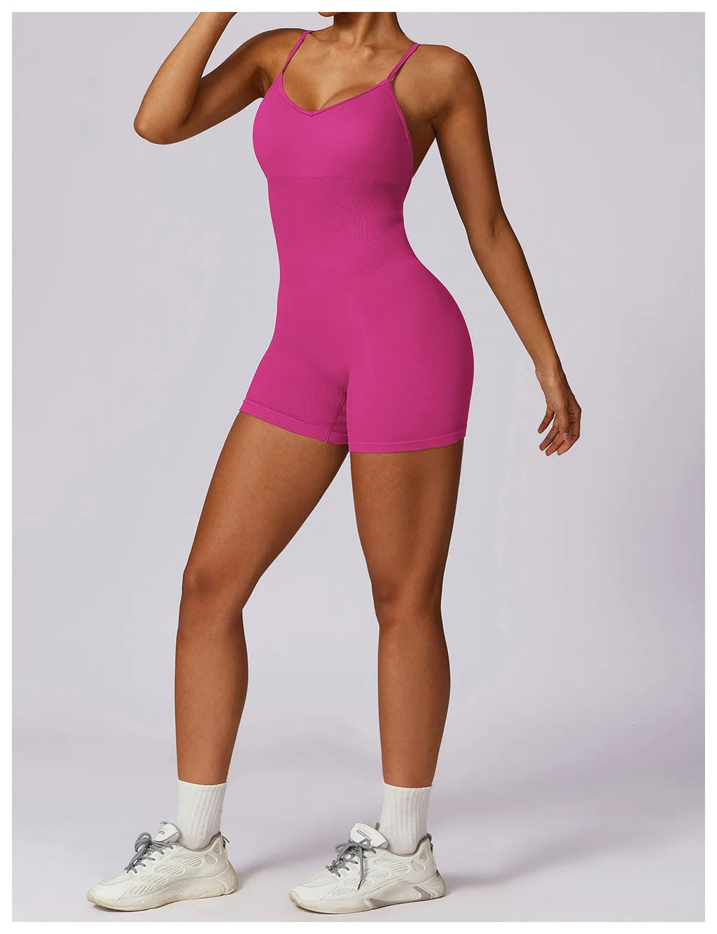 Seamless Back Yoga Jumpsuit