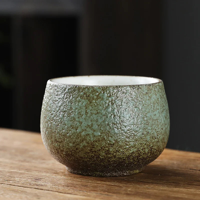 Ceramic Fambé Tea Cup