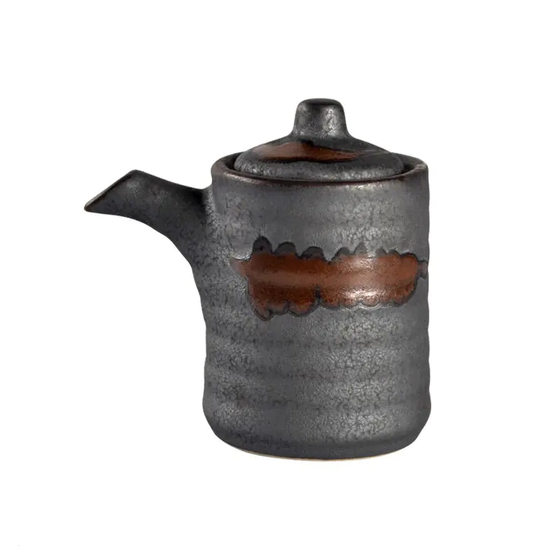 Ceramic Oil Pot for Soy Sauce Seasoning