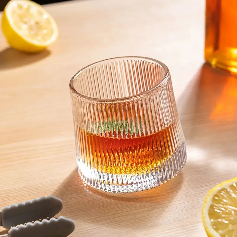 Crystal Whiskey and Wine Glass Set