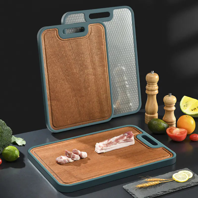 Ebony Double-sided Cutting Board in 304 Stainless Steel