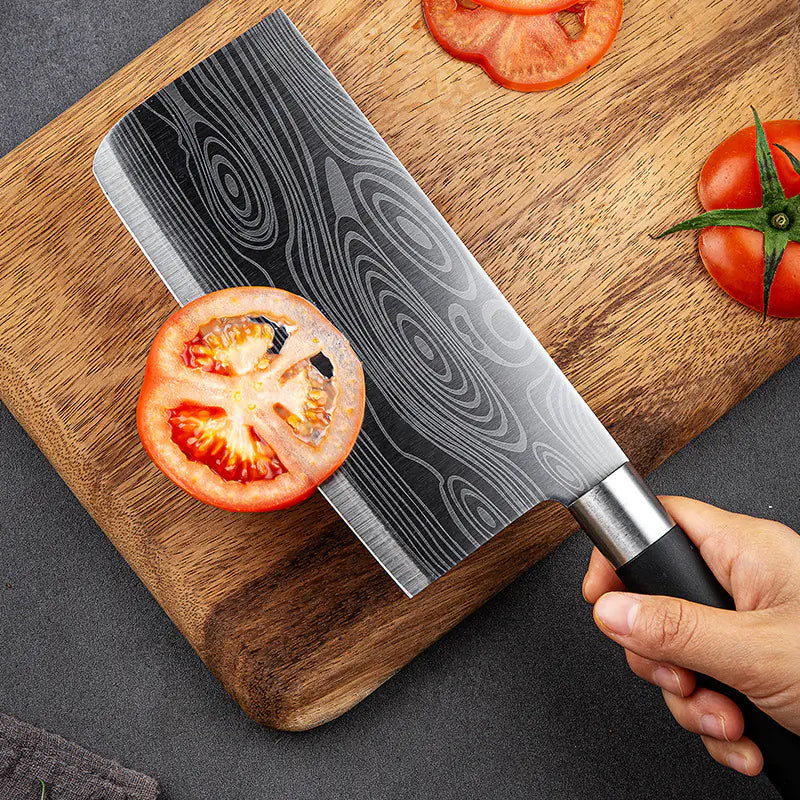 Stainless Steel Kitchen Chef Knife Set for Meat Cutting