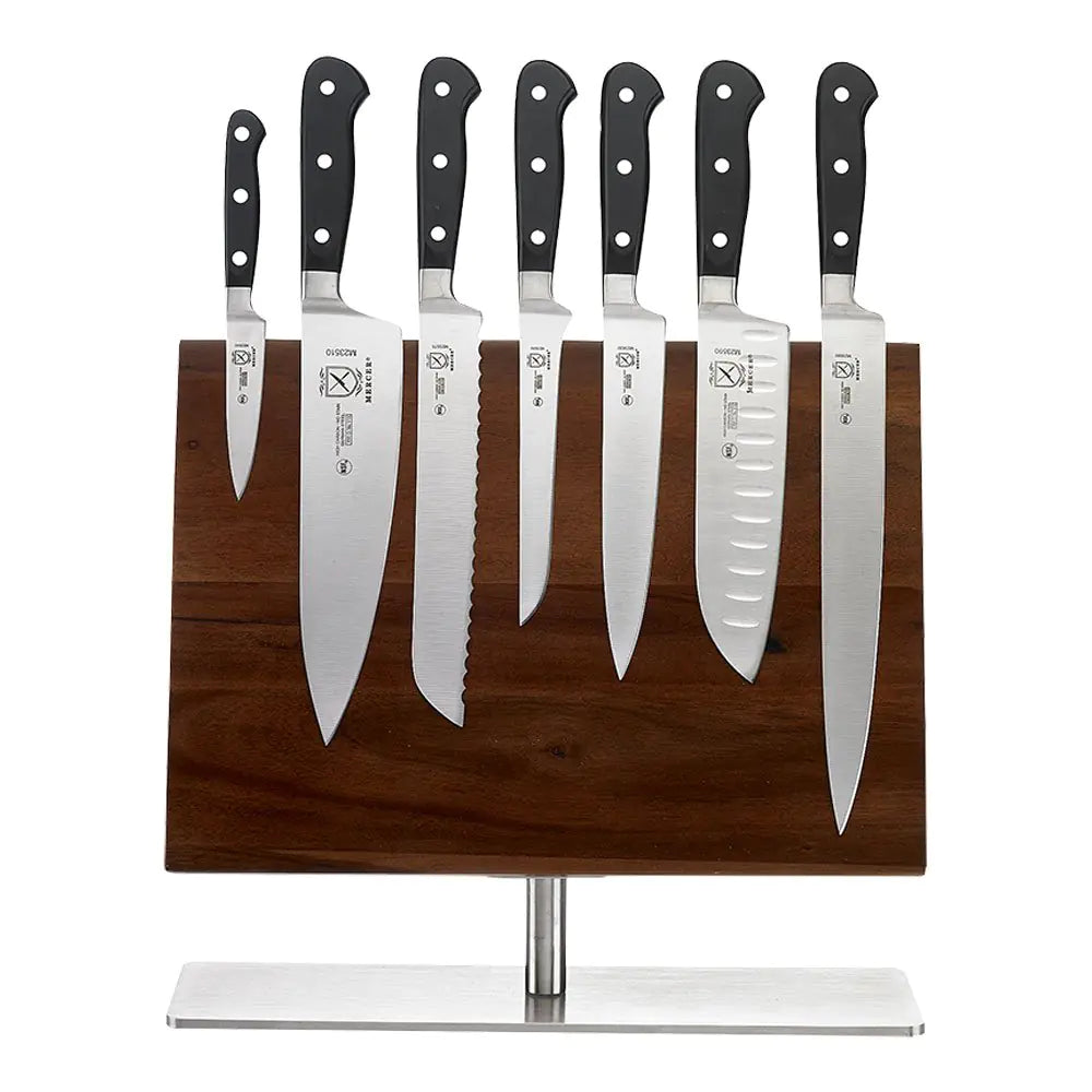 Mercer Culinary 8-Piece Renaissance Magnetic Knife Set/Board