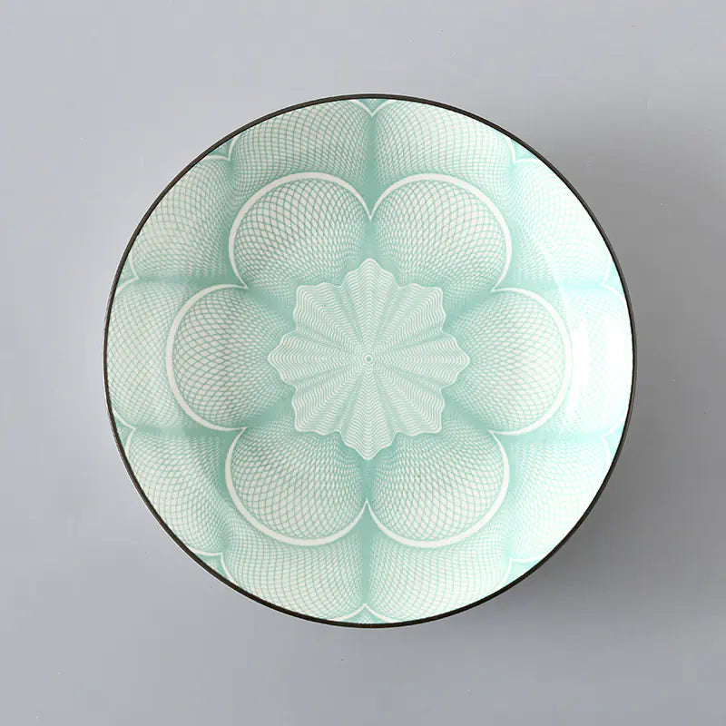 7 Inch Nordic Style Ceramic Plate for Fruits and Soup