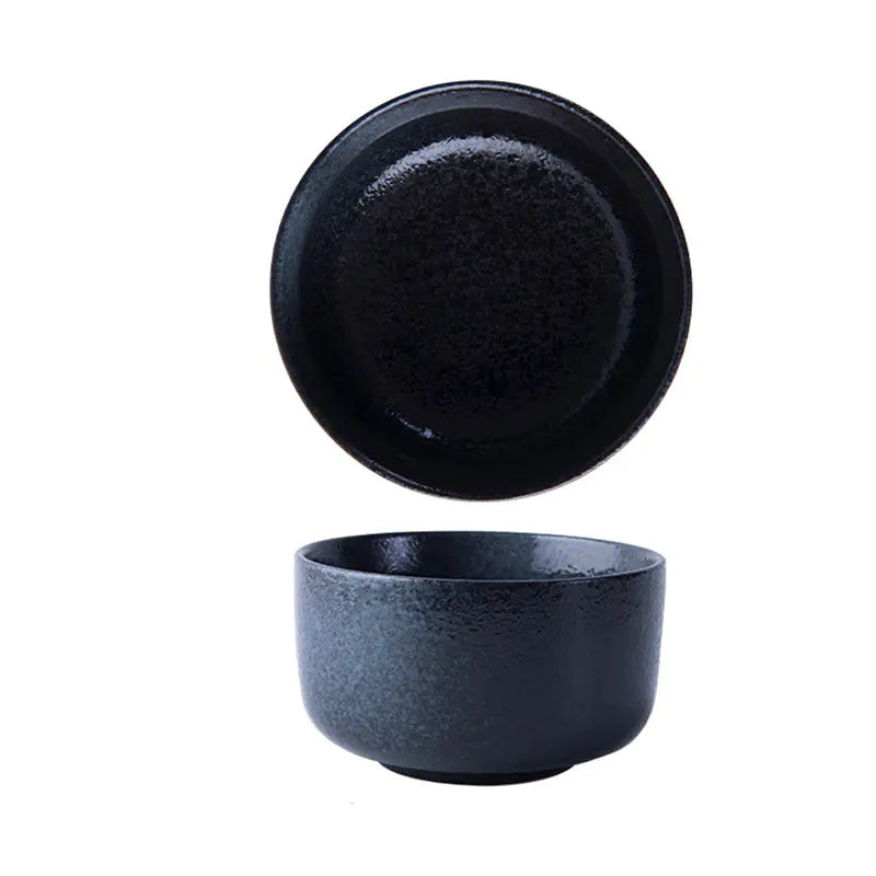 Small Ceramic Soup and Seasoning Bowl Set