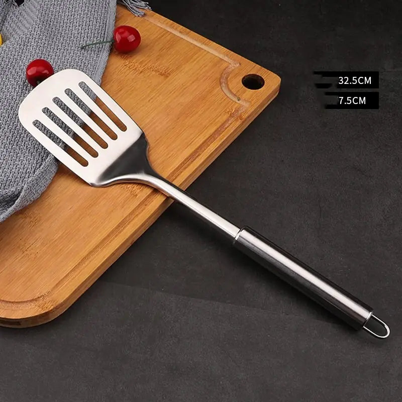 7-Piece Stainless Steel Cooking Utensil Set
