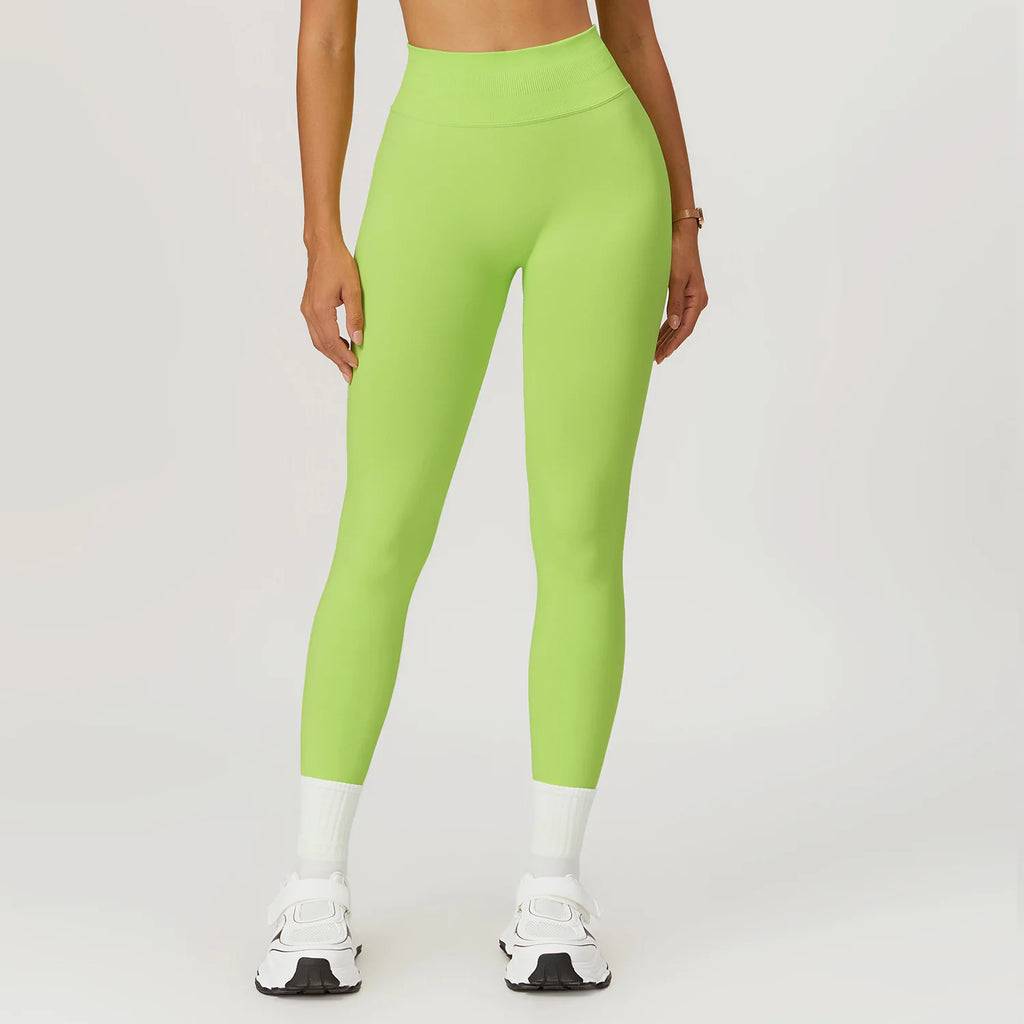 Seamless Peach High-Waist Yoga Pants