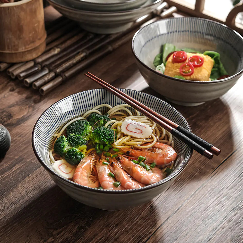 Large Ceramic Ramen Bowl