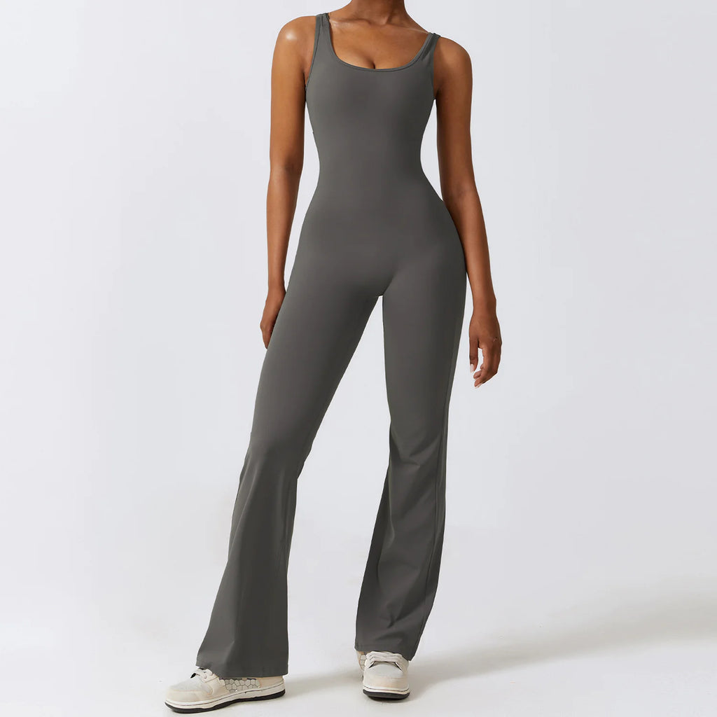 Flared Yoga Bodysuit
