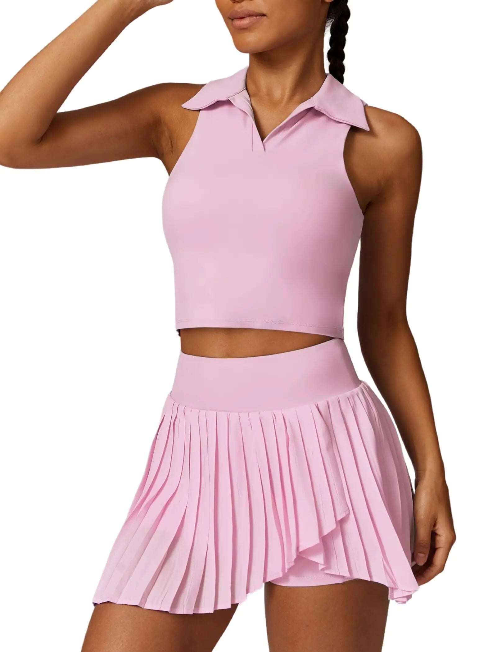 2 Piece Tennis Skirt Set