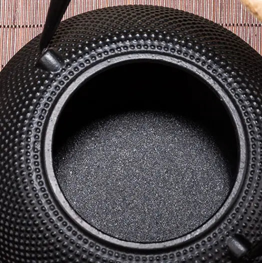 3L Japanese Cast Iron Teapot Set - Handmade Uncoated