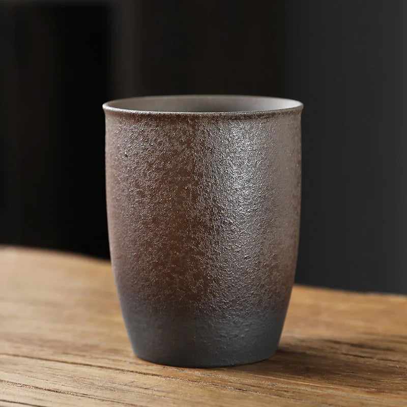 Ceramic Fambé Tea Cup