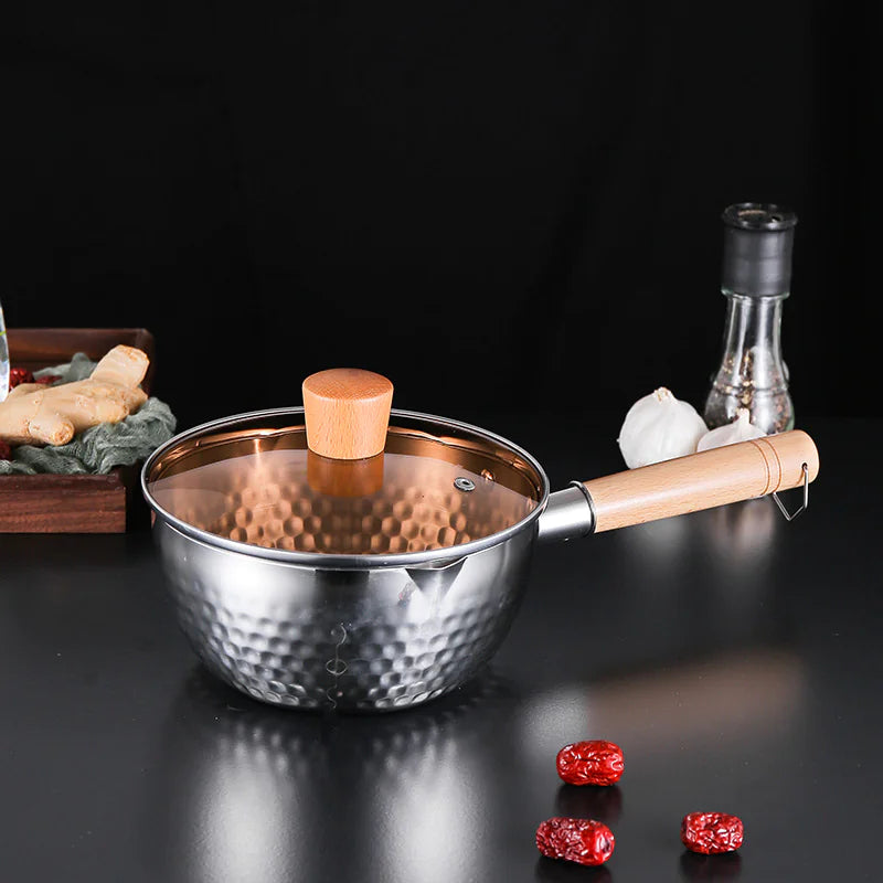 Snow Pan with Wooden Handle