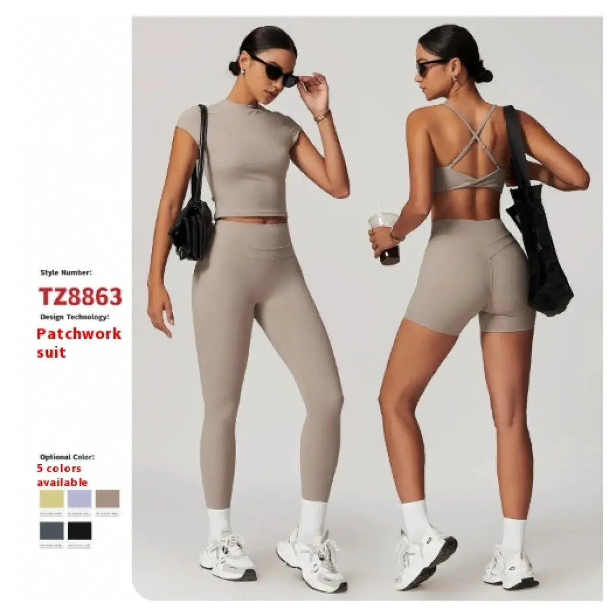 High Waist Workout Suit