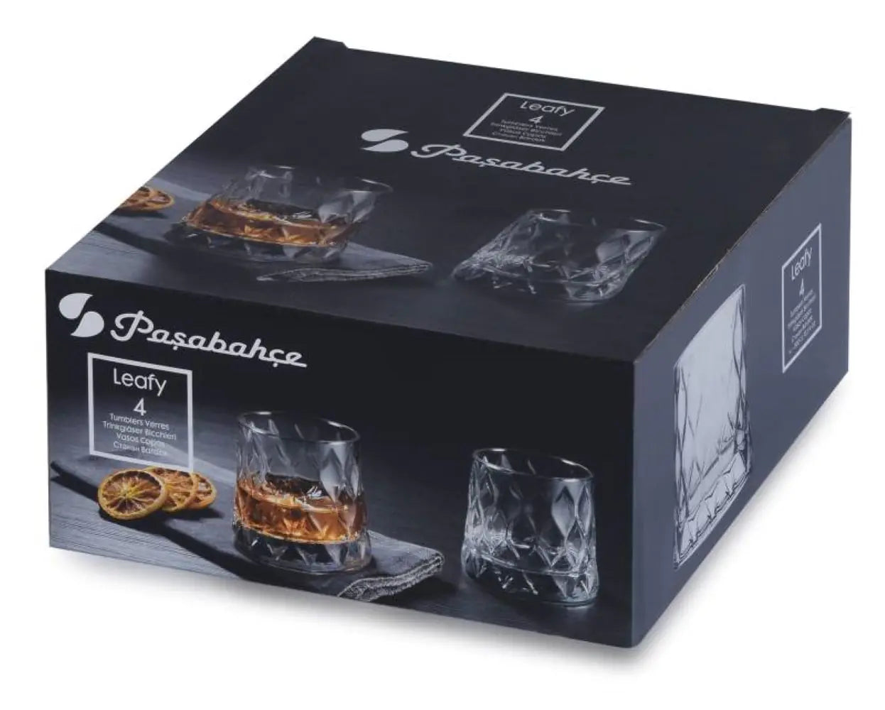 Paşabahçe Leafy Whiskey Glass