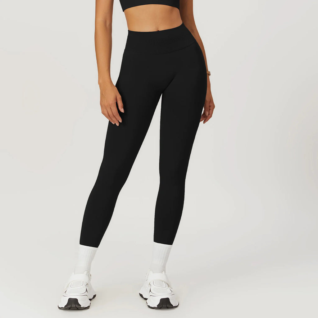 Seamless Peach High-Waist Yoga Pants