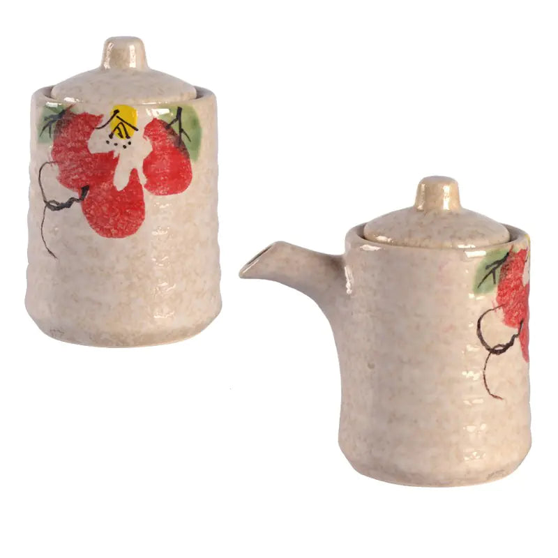Ceramic Oil Pot for Soy Sauce Seasoning