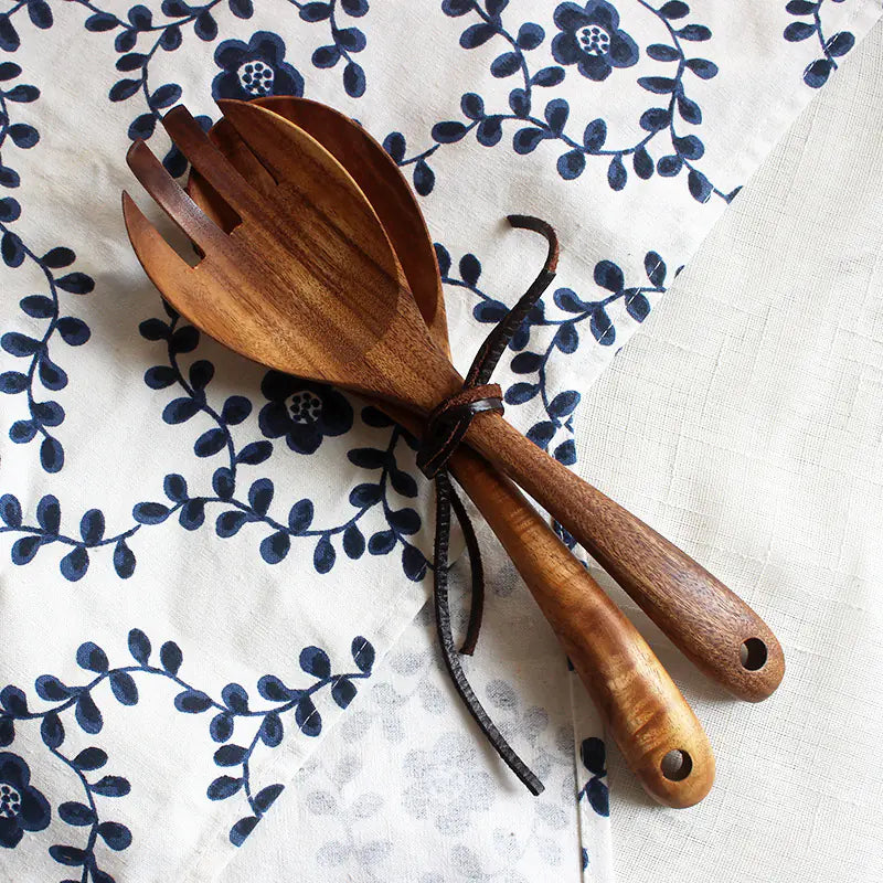 Acacia Wooden Rice Spoon for Cooking and Serving
