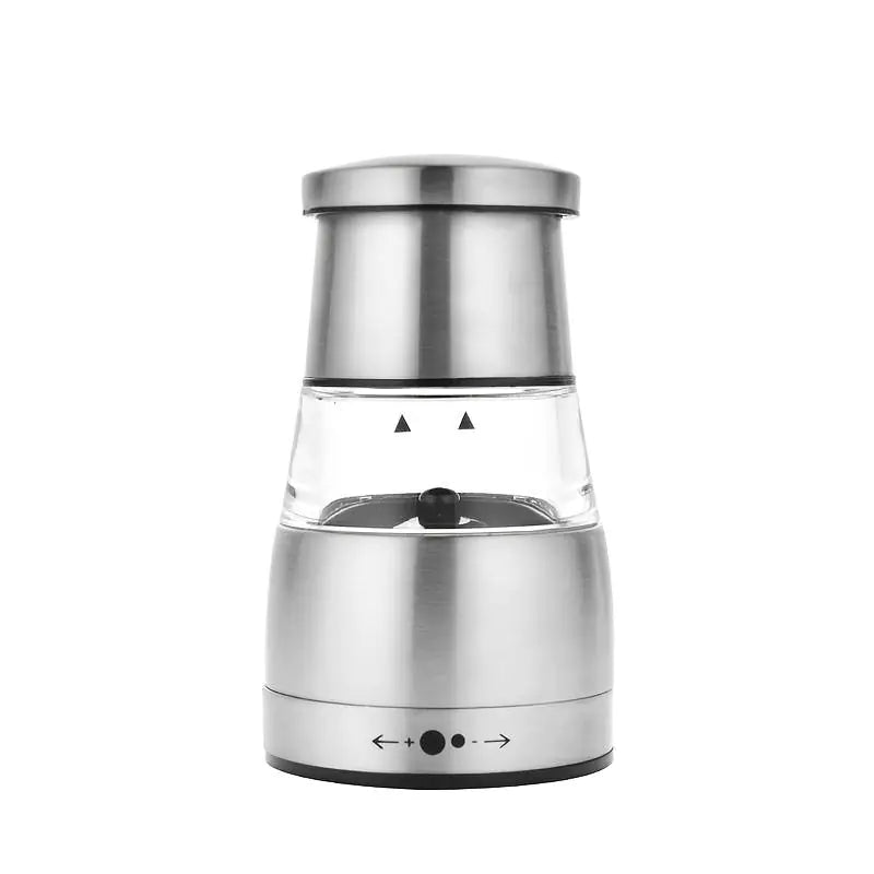Stainless Steel and Glass Salt and Pepper Grinder Mill