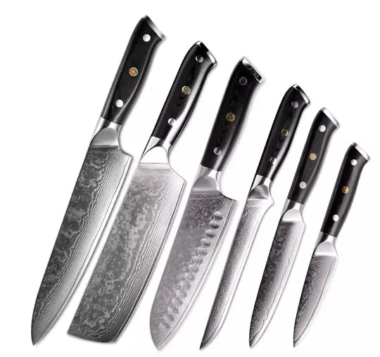 Damascus Steel Chef Knife - Suno Spartacus™ (One Piece)