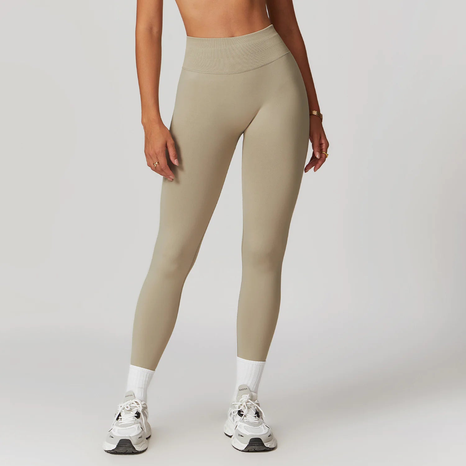 Seamless Peach High-Waist Yoga Pants