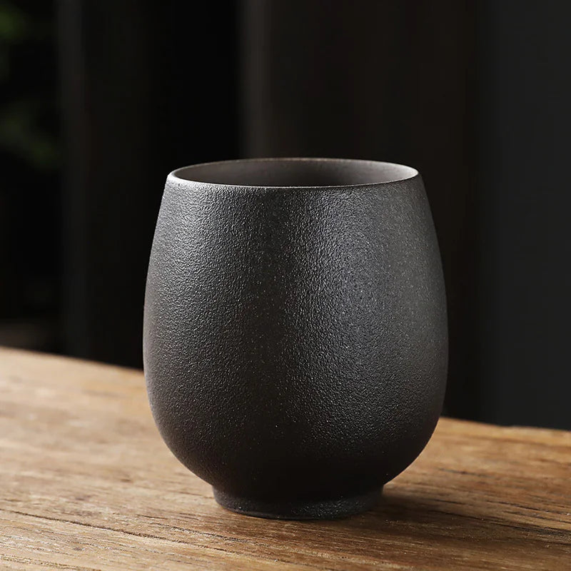 Ceramic Fambé Tea Cup