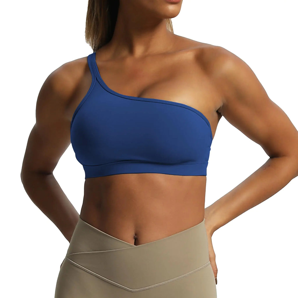 One Shoulder Astoria Asymmetrical Bra
