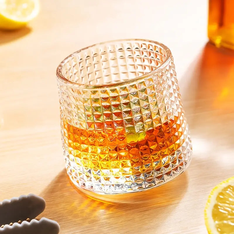 Crystal Whiskey and Wine Glass Set