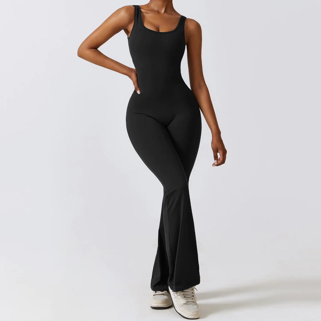 Flared Yoga Bodysuit