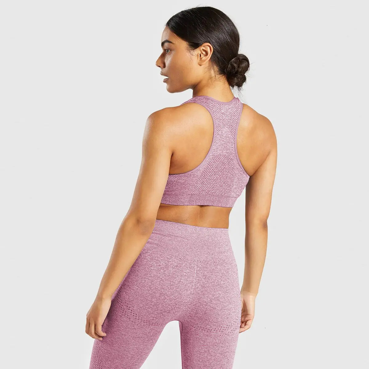 Seamless Knitted Yoga Fitness Set