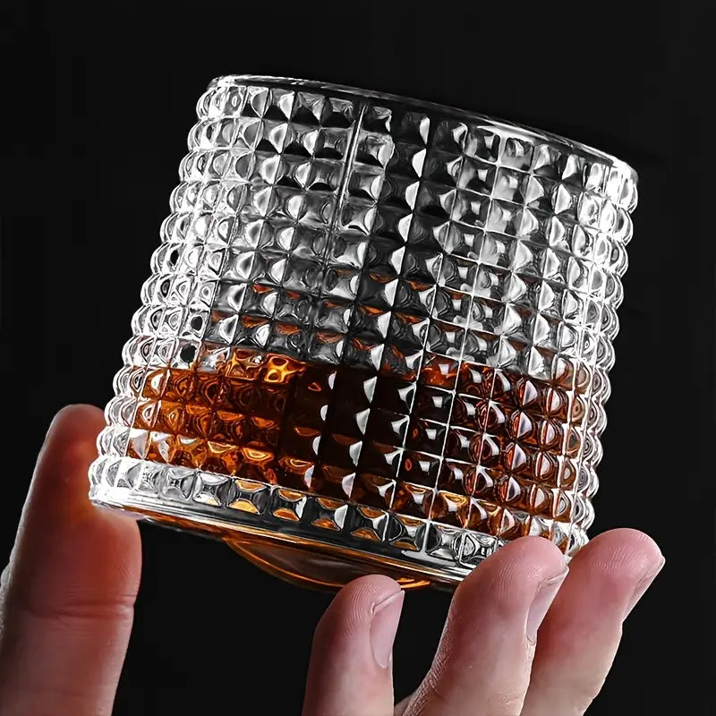 Crystal Whiskey and Wine Glass Set