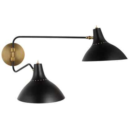 Charlton Medium Double Wall Light