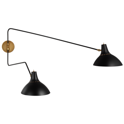 Charlton Large Double Wall Light