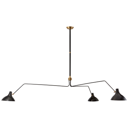 Charlton Grande Triple Arm Chandelier