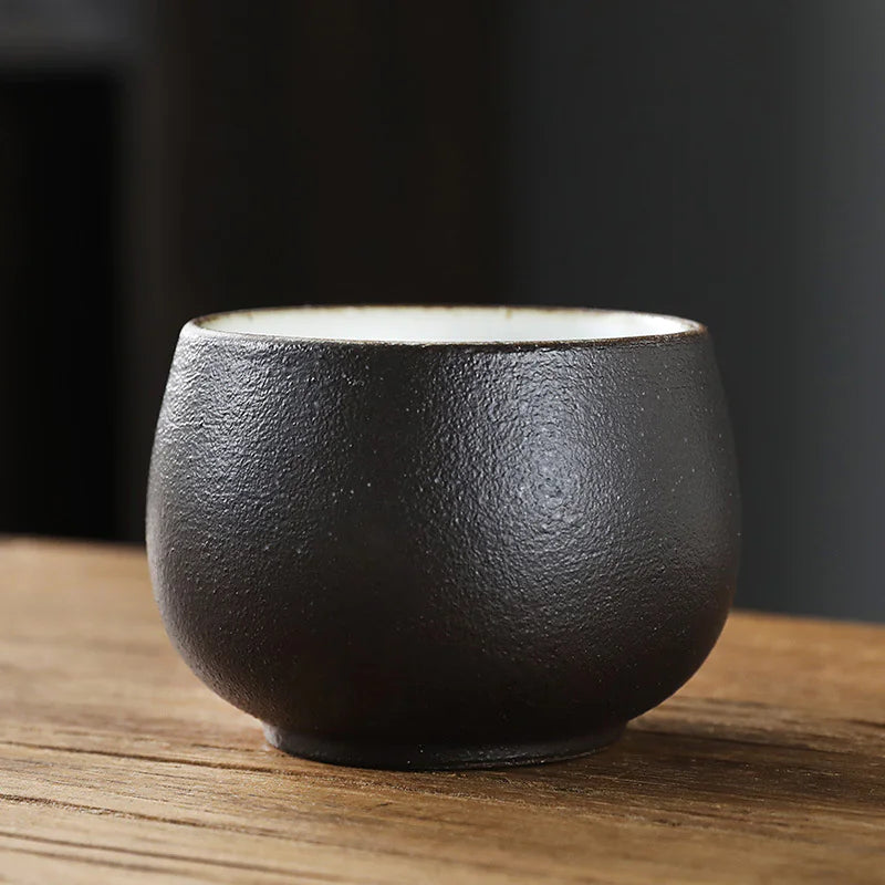 Ceramic Fambé Tea Cup