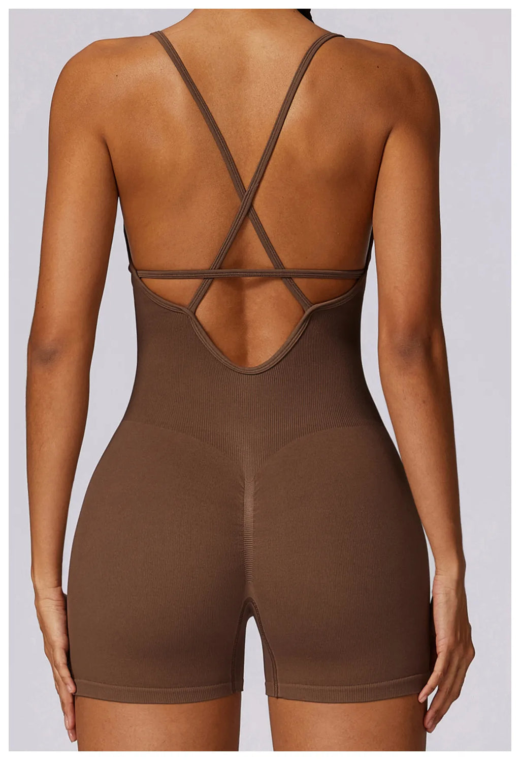 Seamless Back Yoga Jumpsuit