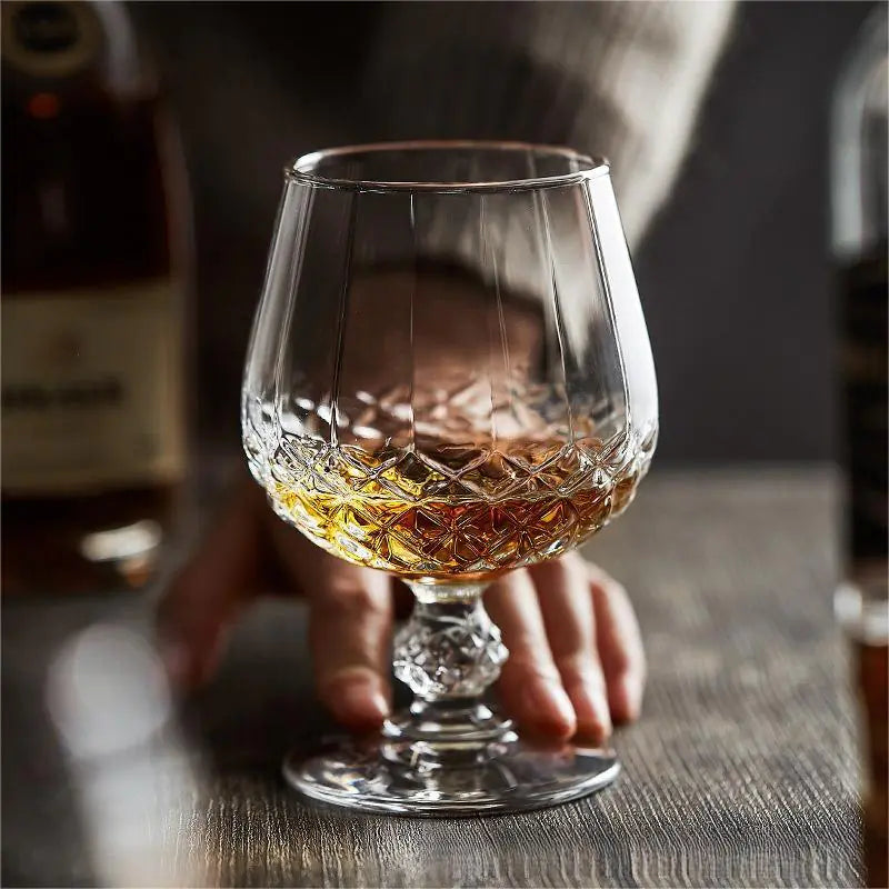 Crystal Brandy and Wine Glass Set