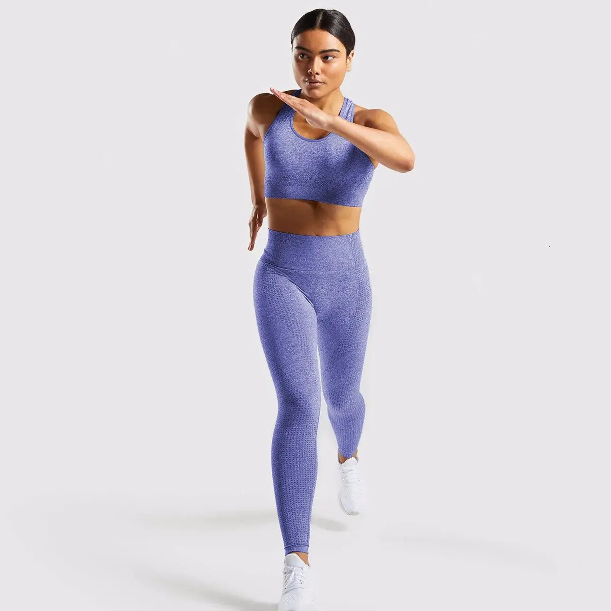Seamless Knitted Yoga Fitness Set