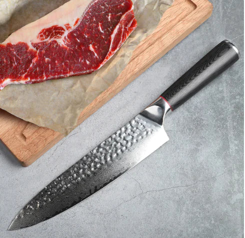 8-Inch Forged Damascus Steel Chef's Knife