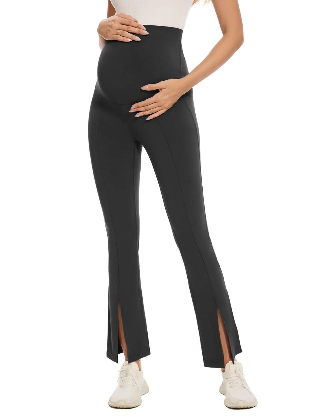 Maternity Flared Split Leggings