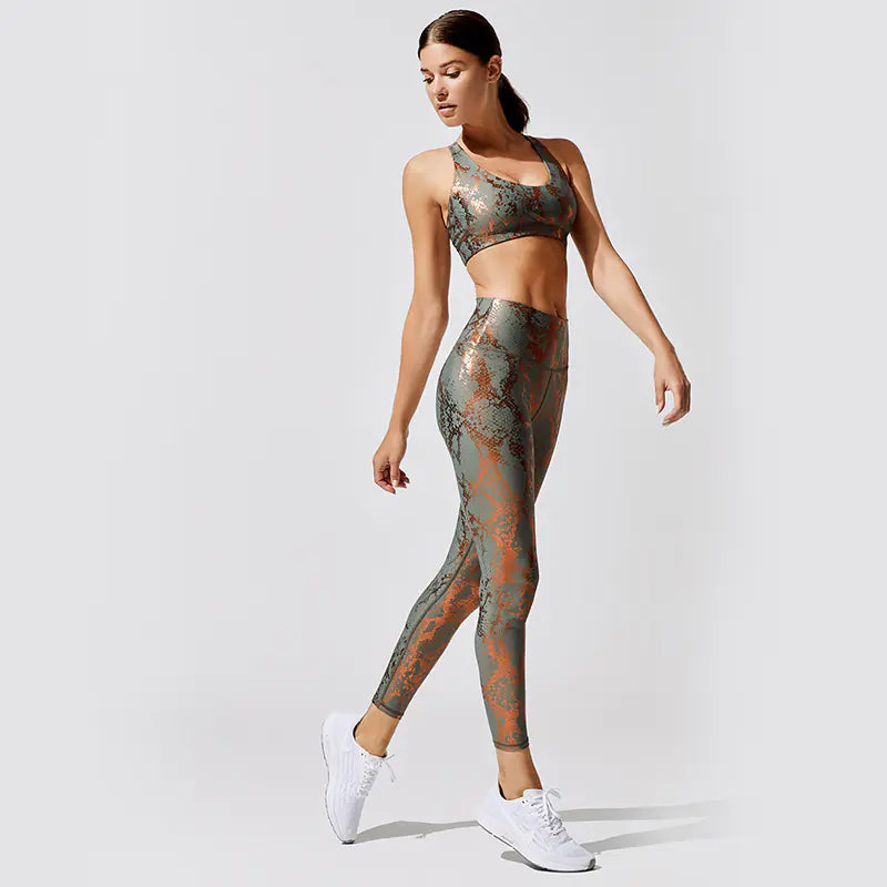 Two-Piece Running Vest and Pants Set