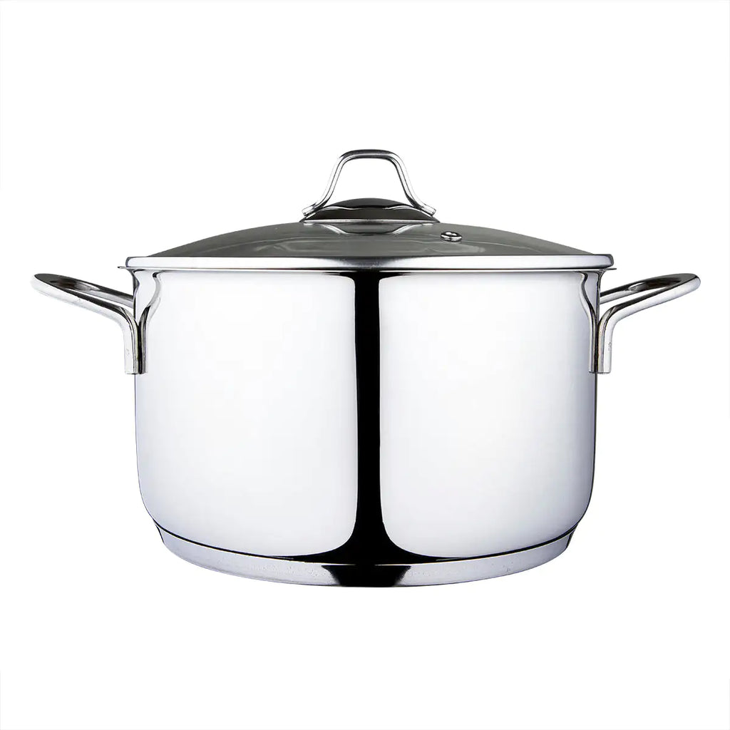 Serenk Modernist Stainless Steel Stock Pot