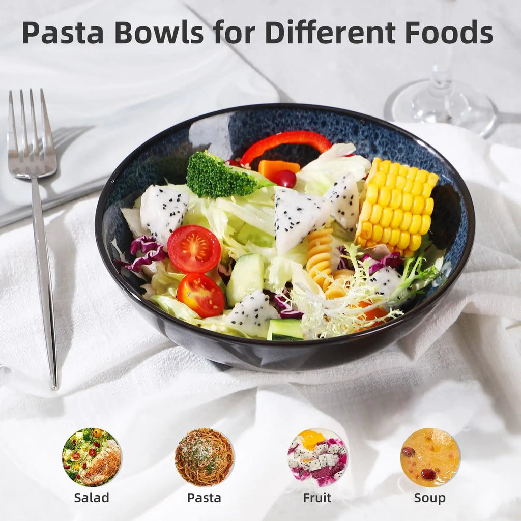 Peacock Blue Bowl Set