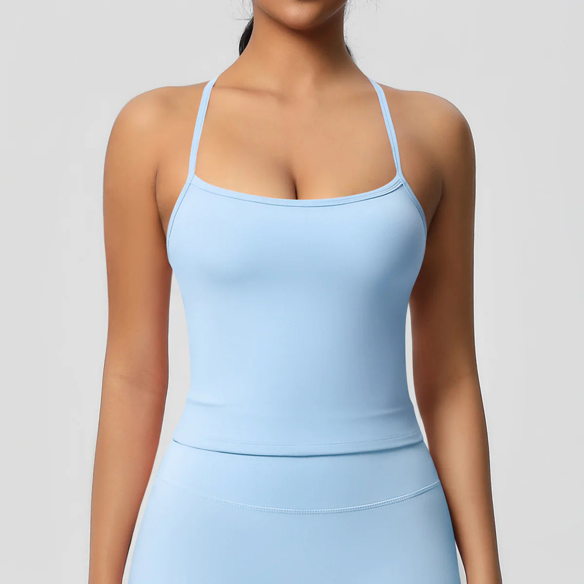 Solid Color Sports Vest