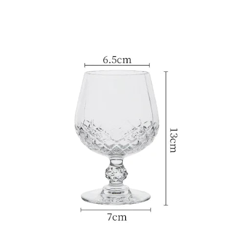 Crystal Brandy and Wine Glass Set