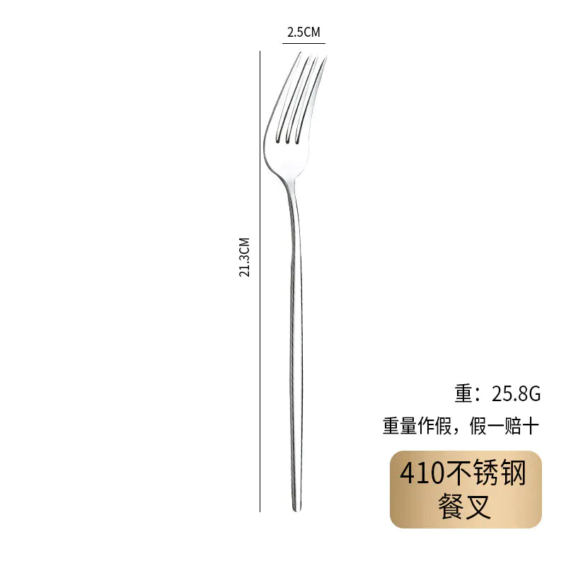 Stainless Steel Portuguese Cutlery Set for Dining