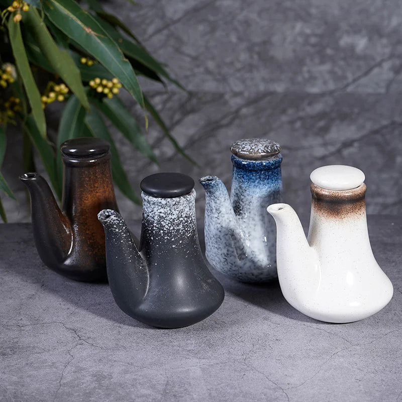 Ceramic Seasoning and Vinegar Pot