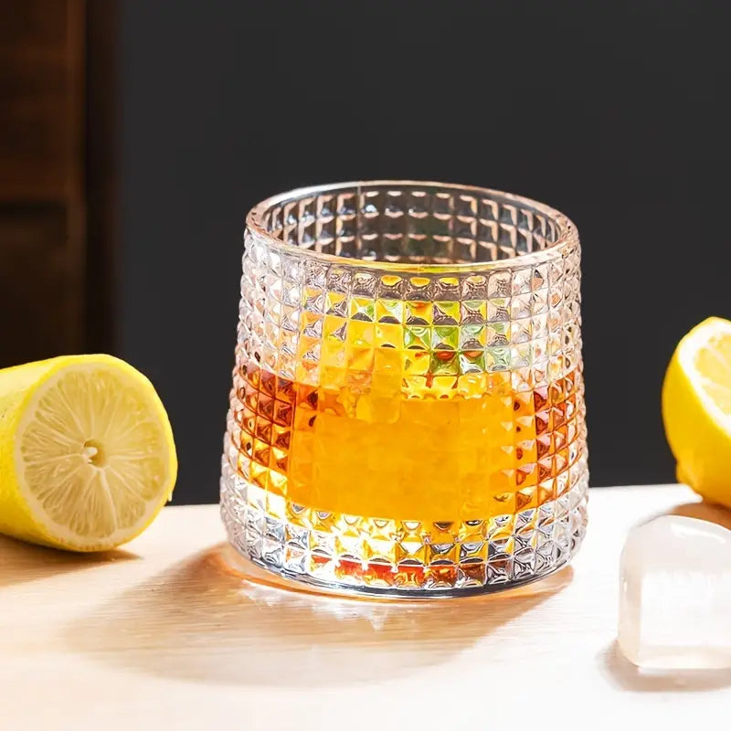 Crystal Whiskey and Wine Glass Set