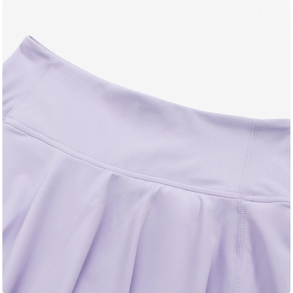 Tennis Skirt Two-Piece Look with Pocket